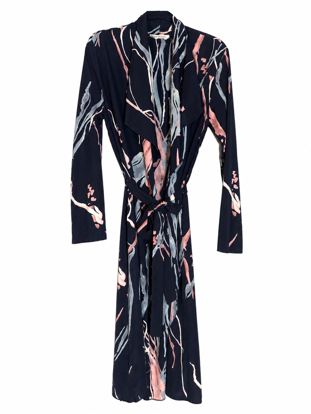 People's Project Navy Abstract Print Kimono – Size M